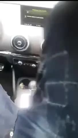 Titsjob in the car