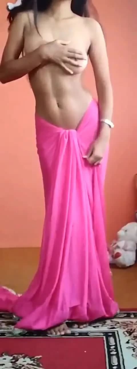 Desi girl stripping
